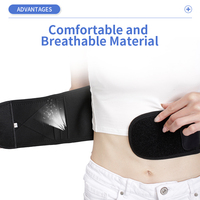 Support dorsal universel noir pour correction de posture, idéal pour le bureau, l'entraînement et le fitness, en néoprène