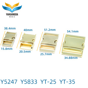 Gran oferta, hebilla de Liberación lateral de colores personalizados rápidos, hebilla de cinturón de hebilla de Metal con buena calidad - Product Image 2