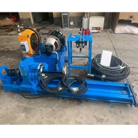 Machine de forage horizontale électrique compacte, équipement de forage de roche portable, machine d'ancrage pour petits trous