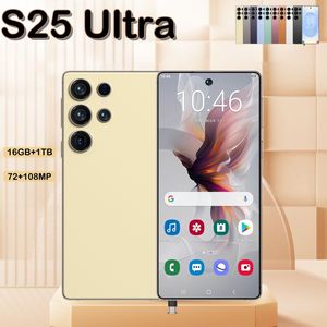 Spedizione Gratuita S25 Ultra Phone 16GB RAM 1TB Memoria Display 120Hz Sblocco Facciale Inglese Android 14 Smartphone - Product Image 6