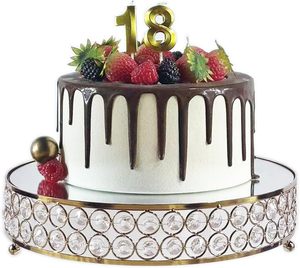 ขาตั้งเค้กโลหะคุณภาพสูง น้ำหนักเบา ป้องกันสนิม ประกอบง่าย ดีไซน์ทันสมัย ผิวขัดเงา สำหรับจัดแสดงเค้กในงานปาร์ตี้อย่างมีสไตล์ - Product Image 1