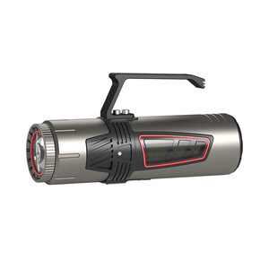 ไฟฉายแบบชาร์จไฟได้ 20W ระยะ 100-200 ม. ไฟ LED กำลังสูง ไฟสปอตไลท์พกพา ไฟฉุกเฉินสำหรับทำงาน พร้อมหูหิ้ว - Product Image 1