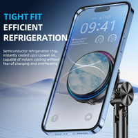 Piva 360 ° réglage évolutif magnétique sans fil charge en direct radiateur TEC réfrigération RGB support de lumière pour les émissions