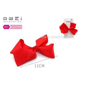 11cm fiocco clip, 12 pezzi, per acconciature e arrangiamenti - Product Image 1