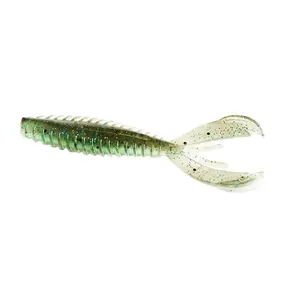 Getij Zacht Pvc Aas TD-9034 Fabriek Schimmel Maken Worm Bug 90Mm 4.1G Zacht Visaas Voor Zoet En Zout Water