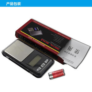 Mini báscula digital para joyería, pantalla LCD de 0,01g, báscula de bolsillo portátil para medir el peso con precisión con batería - Product Image 1