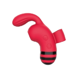 Nouveau vibrateur pour doigts Little Bee, 10 vitesses, pot de miel, rechargeable par USB, mini vibromasseur à double aspiration, étanche IPX7 - Product Image 2