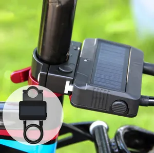 APP Control Bluetooths Solar Power Sharing Personal Automatic Alarm Bicycle Wire Cable Lock For Mountain Bike