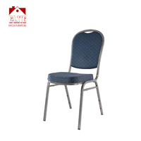 Chaises de banquet à bras empilés en métal pour divers paramètres pour les restaurants de ferme, les bars, les chambres à coucher, les écoles, les hôtels, le marché américain exporté