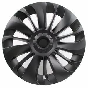 <span class=keywords><strong>Tapacubos</strong></span> de coche, cubierta de rueda aerodinámica, cubierta de <span class=keywords><strong>llanta</strong></span> de <span class=keywords><strong>14</strong></span> radios de ABS, juego de 4 piezas para Tesla Model Y 21-24 - Product Image 1