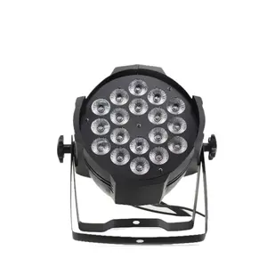 LED Kekuatan Tinggi 18X15W Quad-Color RGBWA 5In1 Lampu Kaleng Par LED untuk Aula Dansa Panggung