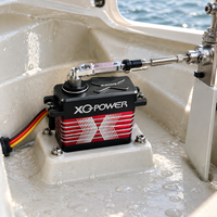 Motor Servo Marine XQ-POWER XQ-S8335DW 35KG Brushless Digital Tahan Air IP67 Gear Baja Tahan Karat 8.4V Grosir OEM