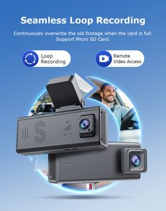 Radar Dash Máy Ảnh 4G HD GPS Video Recorder Hệ Thống Bãi Đậu Xe Đảo chiều Máy Ảnh G Cảm Biến Báo Động Từ Xa Phát Lại Video Xe Máy Ảnh - Product Image 2