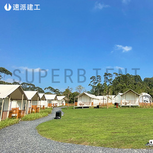 Supertent Outdoor Camping <b>Tent</b> Oxford Fabric One Bedroom Four Season <b>Large</b> Space Extended Type <b>Tent</b> For Resort Use - Product Image 4