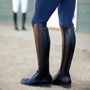 Nuovi <span class=keywords><strong>Stivali</strong></span> da Equitazione da <span class=keywords><strong>Donna</strong></span> Stile Europeo e Americano 2025, Taglie Grandi - Product Image 1