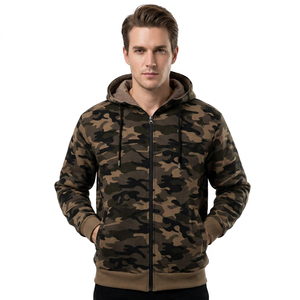Hot Selling Men's <b>Slim</b> <b>Fit</b> Training Sets Polyester/Cotton Winter Tracksuit Reversible Eco-Friendly Fleece Lining Comfortable - Product Image 6