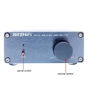 Amply kỹ thuật số BRZHIFI AUDIO PAD-100B, model âm thanh vòm <span class=keywords><strong>mini</strong></span> HIFI, chất lượng âm thanh cao, amply gia đình - Product Image 4