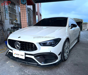 ชิ้นส่วนกันชนหน้าคาร์บอนไฟเบอร์ W206 สำหรับรถยนต์ C Class C180 C200 C260 ชุดแต่งลิ้นกันชนหน้า - Product Image 4