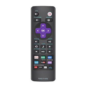 Télécommande de remplacement ES-RM278-1, nouvelle télécommande universelle en ABS pour les boîtiers de lecteurs multimédias Roku <span class=keywords><strong>TV</strong></span> T1107B - Product Image 1