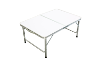 Table pliante en alliage d'aluminium et MDF pour usage extérieur, table de camping légère, table de pique-nique pliante pour le jardin
