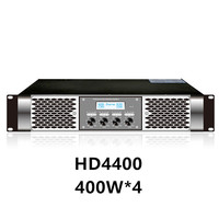 Amplificateurs HD4400 400 watts Équipement de sonorisation audio Amplificateur de puissance 4 canaux 400 w de classe D