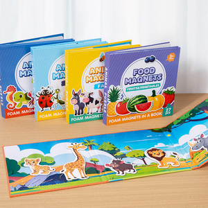 Libro de Rompecabezas Magnéticos Cognitivos 2026, Aprendizaje Práctico para Mejorar el Aprendizaje Artístico, Juguete Educativo Montessori para Niños - Product Image 6