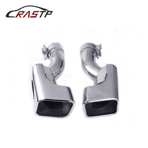 Punta de escape CRASTP de acero inoxidable pulido a espejo universal para Range Rover Sport - Product Image 1