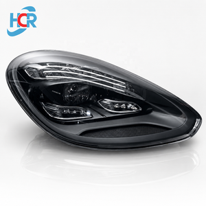 Accessori per Fari Anteriori Auto, Fari Matrix LED di Alta Qualità per <span class=keywords><strong>Porsche</strong></span> <span class=keywords><strong>Cayenne</strong></span> 2019, Fari con Striscia <span class=keywords><strong>Nera</strong></span> - Product Image 1