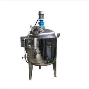Factory Direct Sales Easy Return Customized Sanitary Stainless Steel Agitator Milk Tank Yogurt Wine Fermentation Tank For Milk
