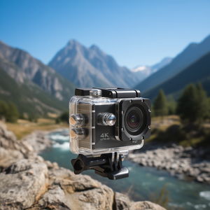 Caméra d'action 4K Ultra HD avec écran tactile et Wifi, objectif grand angle 170°, étanche jusqu'à 30 m, prise en charge de la carte MicroSD, marque Myrva - Product Image 2