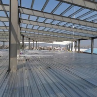 Conception Gratuite – Bâtiment Industriel Moderne Préfabriqué en Acier, Entrepôt, Usine, Atelier Galvanisé à Chaud, Hôtel, École