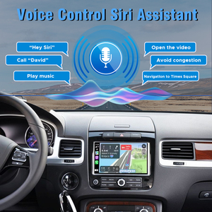 CarPlay Wireless e Android Auto Portatile per Auto con Telecamera di Retromarcia per <span class=keywords><strong>Touareg</strong></span> 2011-2019, Connessione Mirror Link e Air per Cruscotto - Product Image 4
