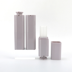 50ml Gray Purple ABS Rotary Airless Pump Bottle – Twist Lock Lotion Container – Luxury Cosmetic Packaging with Vacuum Pump - Product Image 5