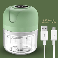 12 In 1 Multifunctionele Keuken Groentefruitgereedschap Usb Mini Knoflook Ui Elektrische Voedselsnijmachine Chopper Processor