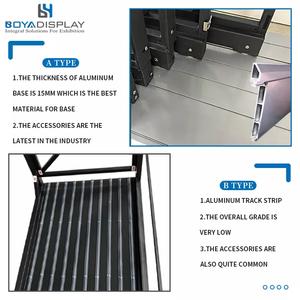 Tùy chỉnh đẩy-kéo thạch anh <span class=keywords><strong>Granite</strong></span> Mẫu hiển thị lớn gạch ceramic trượt phiến đá cẩm thạch đá dipslay đứng kệ - Product Image 4