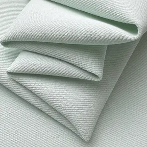 Ziekenhuis Geweven Twill Polyester Spandex Scrub Stof Voor Medische Uniformen