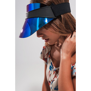 Casquette à visière bleue - Product Image 6