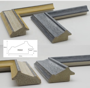 Cadre mural en bois naturel, moulure de cadre <span class=keywords><strong>photo</strong></span>, décoratif, illustration - Product Image 4