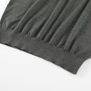 Autumn Winter OEM Custom 100% Cotton <strong>Men's</strong> Basic Style <strong>Turtleneck</strong> Plain Knit Pullover Sweater Long Sleeve <strong>Jumpers</strong> for <strong>Men</strong> - Product Image 4
