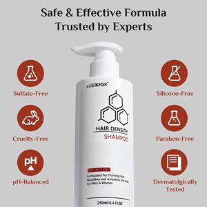 Champú Avanzado Anticaída <span class=keywords><strong>del</strong></span> <span class=keywords><strong>Cabello</strong></span>, Inhibe las Enzimas <span class=keywords><strong>del</strong></span> Cuero Cabelludo <span class=keywords><strong>para</strong></span> Prevenir el Adelgazamiento, Champú <span class=keywords><strong>para</strong></span> el Crecimiento <span class=keywords><strong>del</strong></span> <span class=keywords><strong>Cabello</strong></span> <span class=keywords><strong>para</strong></span> Cuero Cabelludo Sensible, <span class=keywords><strong>Sin</strong></span> Sulfatos - Product Image 4