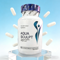 Fabrication OEM - Capsules végétaliennes Aqua Sculpt pour la gestion du poids chez la femme adulte - Santé digestive et jusqu'à 10 g de protéines