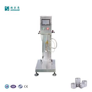 Equipo de cerveza <span class=keywords><strong>Hermann</strong></span>, venta directa de fábrica, máquina de limpieza de llenado de barriles neumática semiautomática para bolsa de botella de vidrio de leche - Product Image 1
