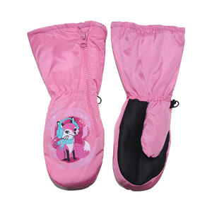 Gants chauds d'hiver de dessin animé pour enfants Sports de plein air Ski & <span class=keywords><strong>Snowboard</strong></span> mitaines coupe-vent en gros - Product Image 6