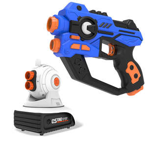 Kit de Jeu de Réalité Pistolet Laser avec Écran Tête Haute LED Émetteur de Fumée et Eau pour Bataille Réelle CS Tir Ovni - Product Image 3