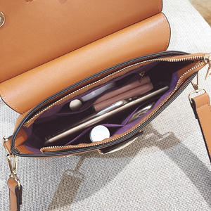 THK Nouveautés Sacs à main tendance de couleur unie pour femmes Style rétro Sacs à bandoulière simples pour femmes - Product Image 3