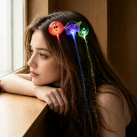 Pinzas para el Cabello con Luz LED que Cambian de Color, Novedad en Venta, Ideales para Navidad, Conciertos, Fiestas y Disfraces