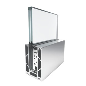 Sistema de Barandilla de Aluminio para Balcón Serie 6000, Perfil de Aleación con Vidrio Templado para Aplicaciones en Paredes de Vidrio - Product Image 2
