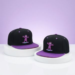 Casquettes Snapback à visière plate tendance, patch PVC personnalisé, logo brodé, unisexe, acrylique, classique, hip-hop, sport, extérieur - Product Image 1
