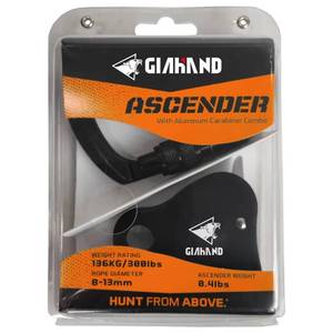 Ascendedor para Escalada en Exteriores, Dispositivo de Seguridad con Bloqueo Automático de Aleación de Aluminio 7075 - Product Image 1