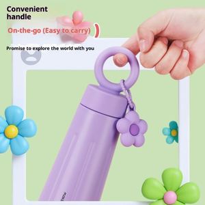Nuevo Termo de Vacío Personalizable de Acero Inoxidable 316 de 450 ml, Aislamiento Térmico de 6-12 Horas, Seguro para Agua Hirviendo, con Pajita - Product Image 3